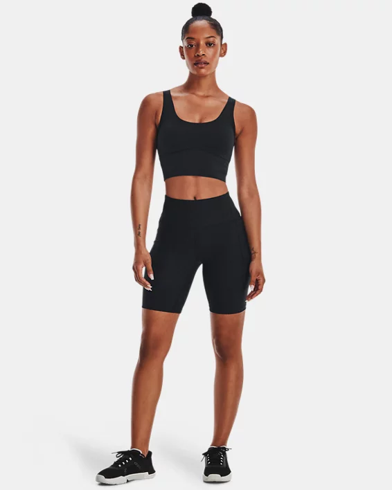 Damen Meridian Enganliegendes Crop-Top – Bild 3