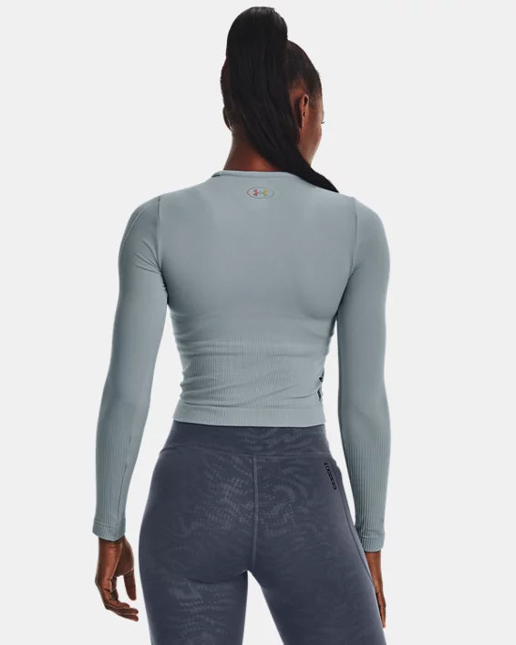 Damen UA RUSH™ Seamless Langarm-Oberteil – Bild 2