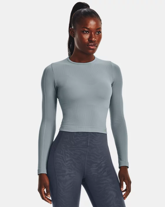 Damen UA RUSH™ Seamless Langarm-Oberteil