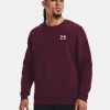 Herren UA Essential Fleece Oberteil Mit Rundhalsausschnitt