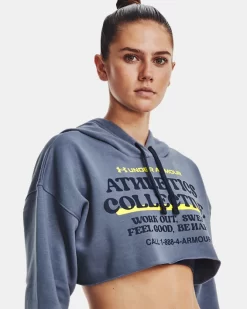 Damen UA Cropped Hoodie
