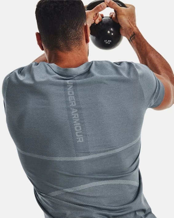 UA RUSH™ Seamless Legacy Kurzarm-Oberteil Für Herren – Bild 5