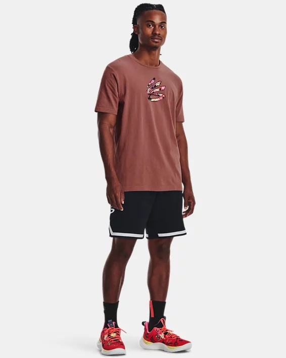 Curry Comic Fill Kurzarm-Oberteil Für Herren – Bild 3