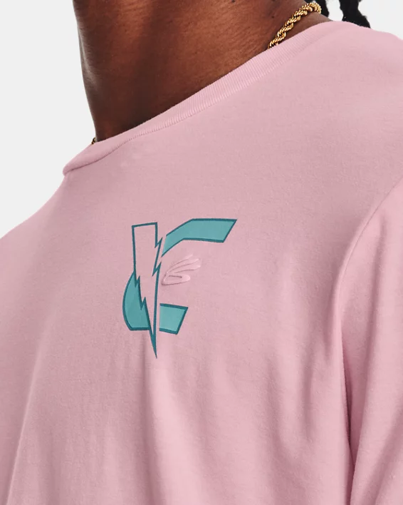 Curry Animated Kurzarm-Oberteil Für Herren – Bild 4