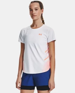 UA Iso-Chill Laser T-Shirt Für Damen