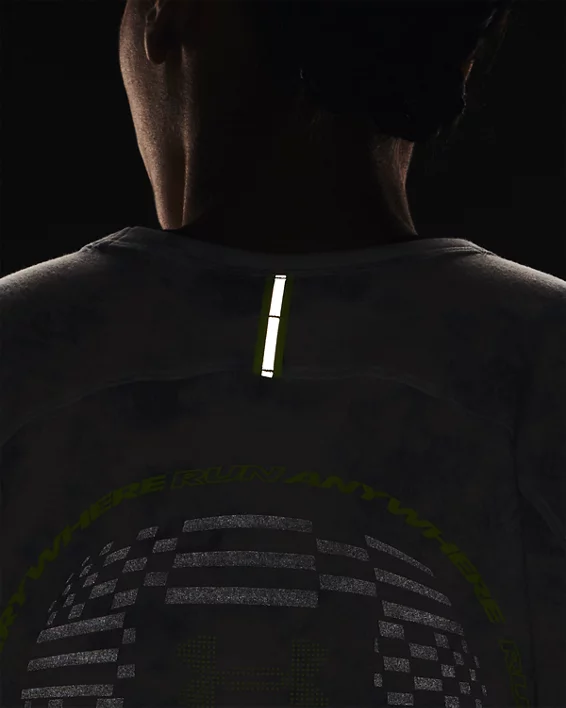 UA Run Anywhere Kurzarm-Oberteil Mit Grafik Für Damen – Bild 4
