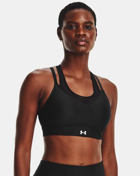 UA Infinity Low Mesh Sport-BH Für Damen