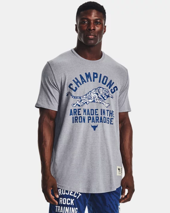 Project Rock Champ Kurzarm-Oberteil Für Herren