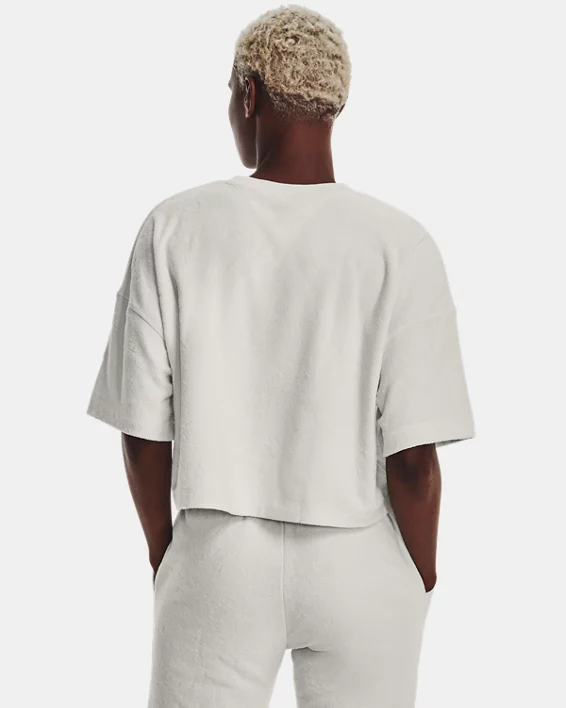 UA Journey Terry Kurzarm-Oberteil Für Damen – Bild 2