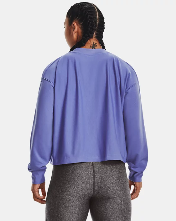 UA Rival Terry Oversized Crew Für Damen – Bild 2