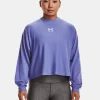 UA Rival Terry Oversized Crew Für Damen