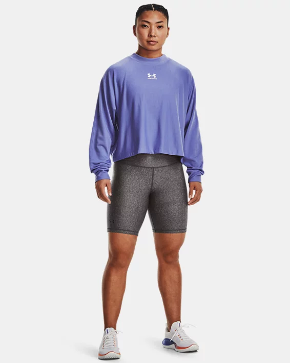 UA Rival Terry Oversized Crew Für Damen – Bild 3