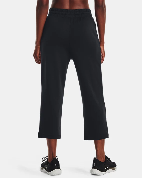 UA Rival Crop Schlaghose Aus French Terry Für Damen – Bild 2