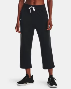 UA Rival Crop Schlaghose Aus French Terry Für Damen