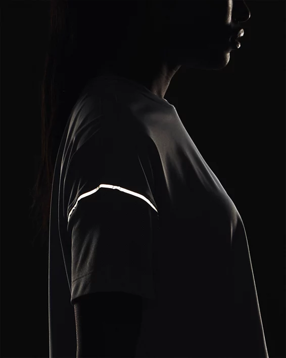 UA RUSH™ Vent Crop Kurzarm-Oberteil Für Damen – Bild 4