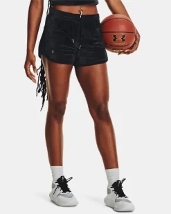 UA Velour OG Shorts Für Damen