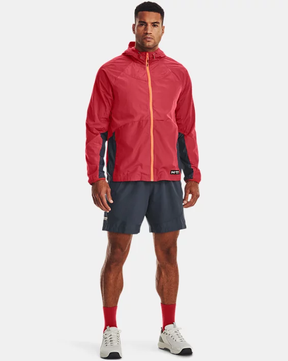 Herren UA RUSH™ Jacke Aus Webstoff Mit Durchgehendem Zip – Bild 3