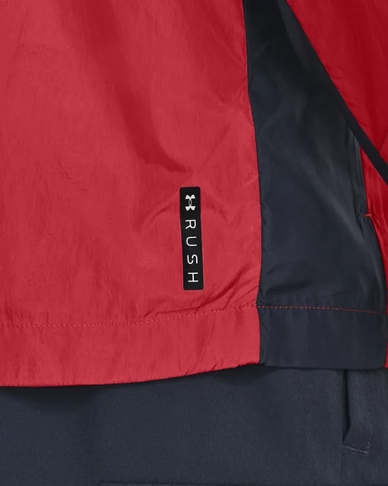 Herren UA RUSH™ Jacke Aus Webstoff Mit Durchgehendem Zip – Bild 5