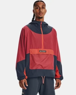 UA RUSH™ Gewebe-Anorak Mit ½-Zip Jacke Für Herren