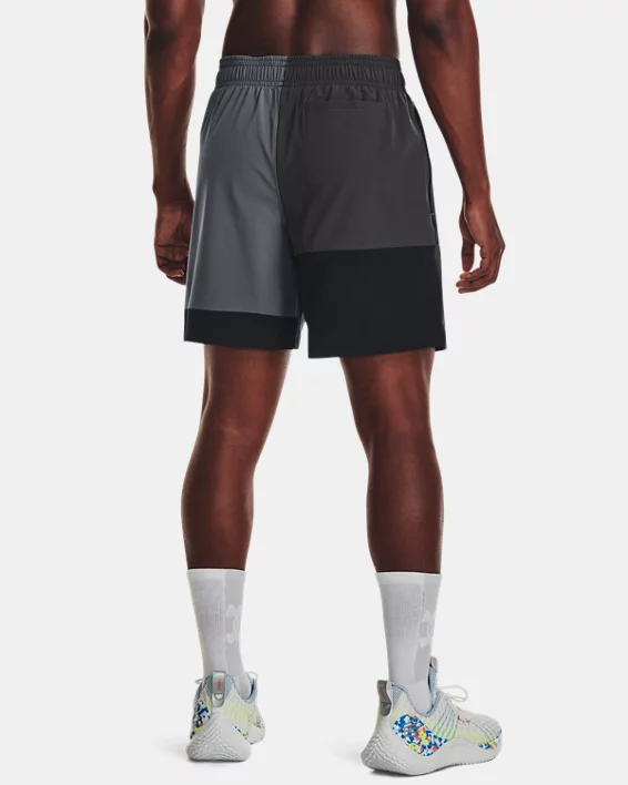 UA Stoffshorts Für Herren (18 cm) – Bild 2