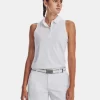 UA Playoff ärmelloses Poloshirt Für Damen