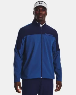 Herren UA Storm Windstrike Oberteil Mit Durchgehendem Zip