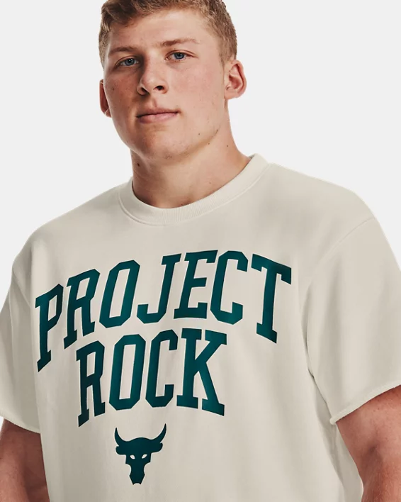 Project Rock Heavyweight Terry T-Shirt Für Herren – Bild 5