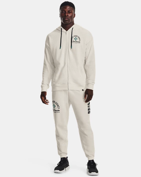 Herren Project Rock Heavyweight Aus French Terry Mit Durchgehendem Zip – Bild 3