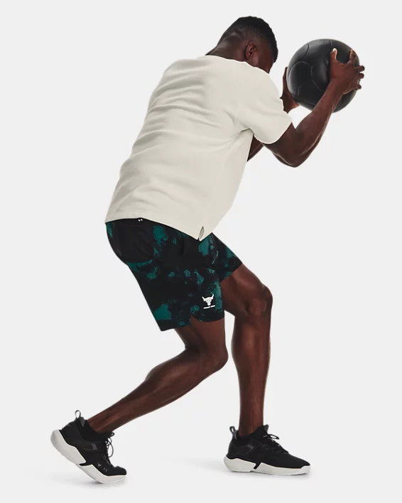 Project Rock Gewebeshorts Mit Aufdruck Für Herren – Bild 4