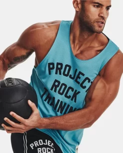 Project Rock Umkehrbares Mesh-Tanktop Für Herren