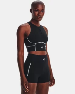 Project Rock Meridian Zip-Tanktop Für Damen