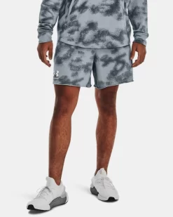 UA Rival Shorts Aus French Terry Für Herren (15 cm)