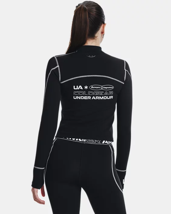 ColdGear® Mock Langarm-Oberteil Für Damen – Bild 2