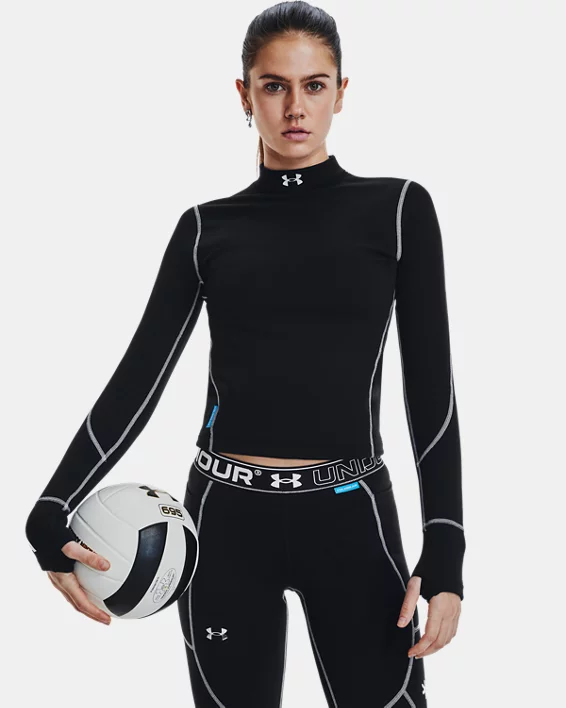 ColdGear® Mock Langarm-Oberteil Für Damen