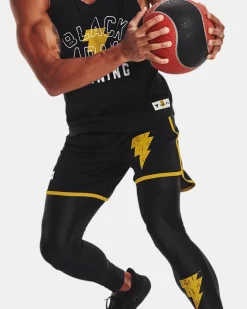 Project Rock Black Adam Mesh-Shorts Für Herren