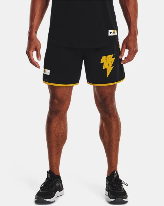 Project Rock Black Adam Mesh-Shorts Für Herren – Bild 4