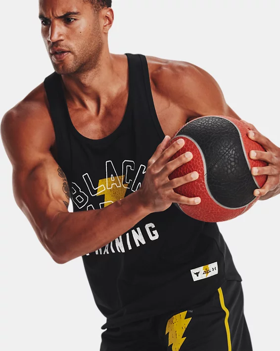 Project Rock Black Adam Tanktop Für Herren