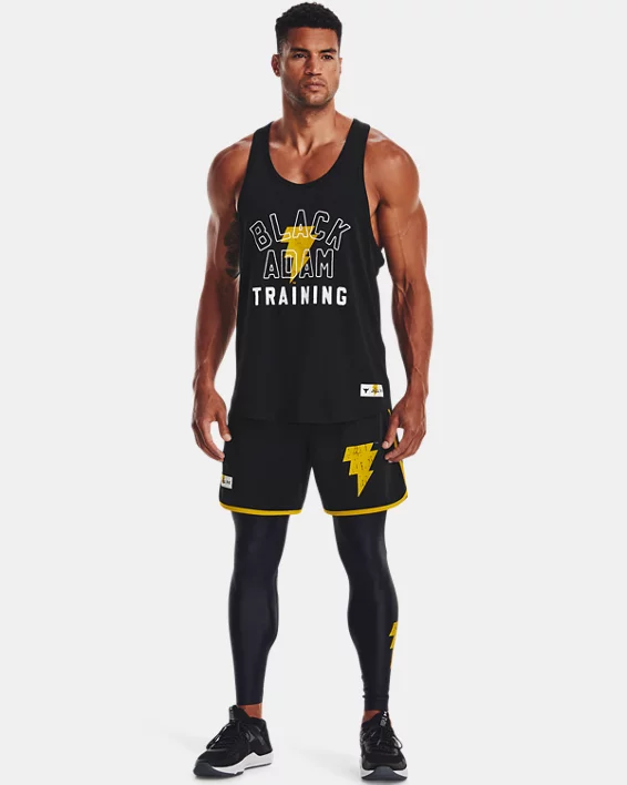 Project Rock Black Adam Tanktop Für Herren – Bild 3