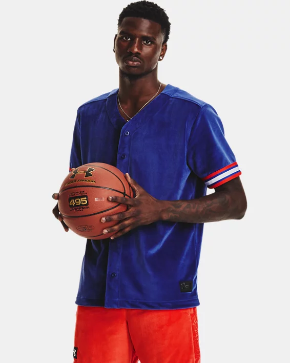 UA Velour Oberteil, Kurzärmlig Für Herren