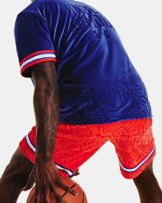 UA Velour Rose Shorts Für Herren – Bild 4