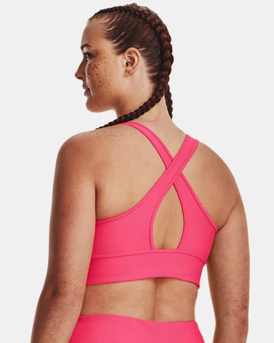 UA Crossback Longline Sport-BH Für Damen – Bild 7