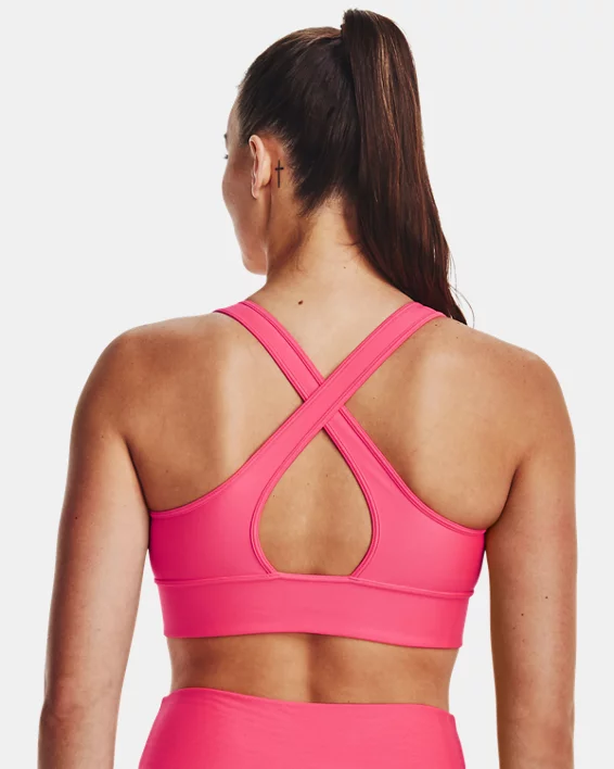 UA Crossback Longline Sport-BH Für Damen – Bild 6