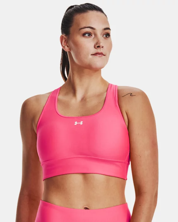 UA Crossback Longline Sport-BH Für Damen – Bild 3