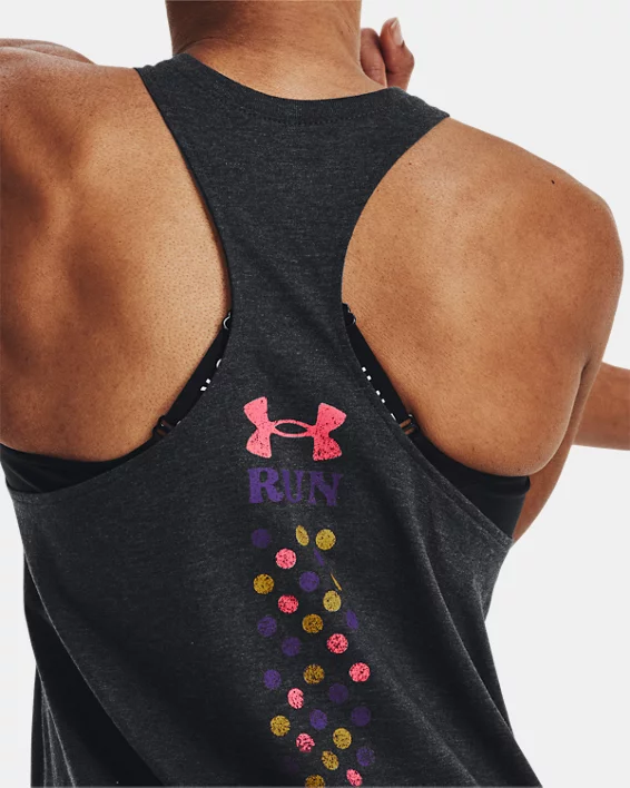 UA Run In Peace Tanktop Für Damen – Bild 4