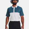 UA Performance 3.0 Crestable Poloshirt In Blockfarben Für Herren