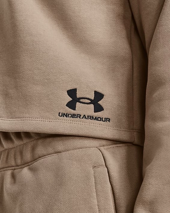 UA Terry Crop Langarm-Oberteil Für Damen – Bild 4