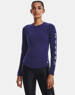 UA Train Anywhere Langarm-Oberteil Für Damen