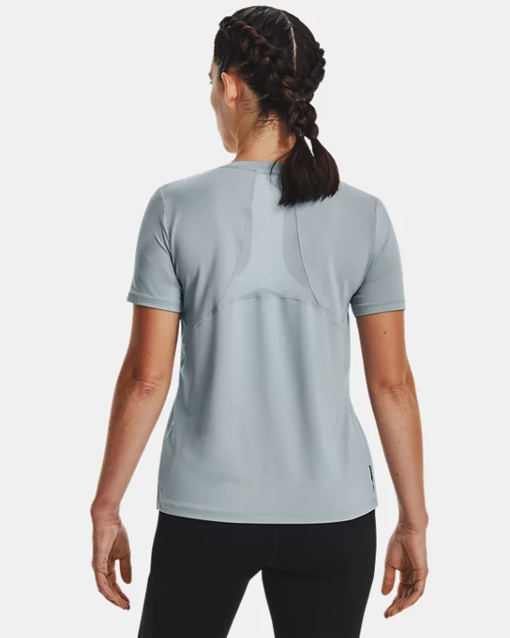 Damen UA RUSH™ Vent Kurzarm-Oberteil – Bild 5