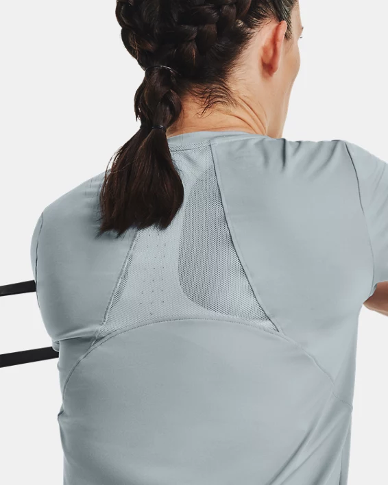 Damen UA RUSH™ Vent Kurzarm-Oberteil – Bild 6
