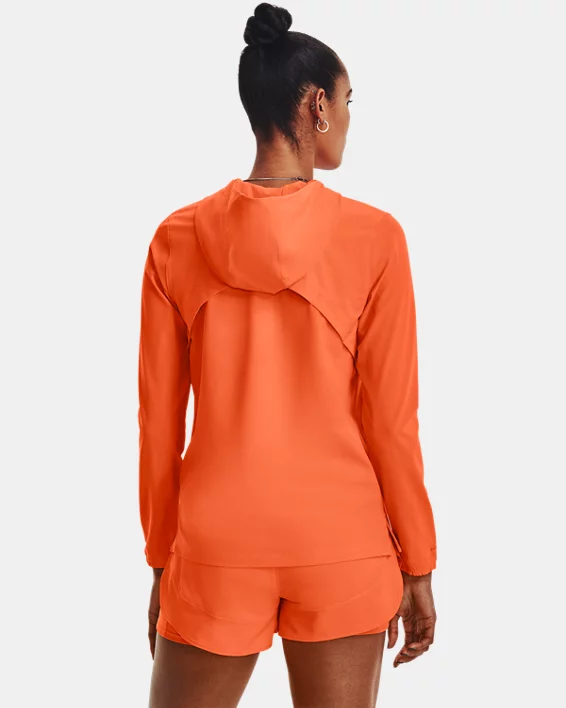 Damen UA Run Anywhere Storm Jacke – Bild 2